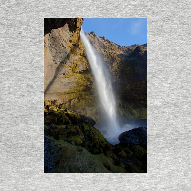 Kvernufoss waterfall, Iceland by HazelWright